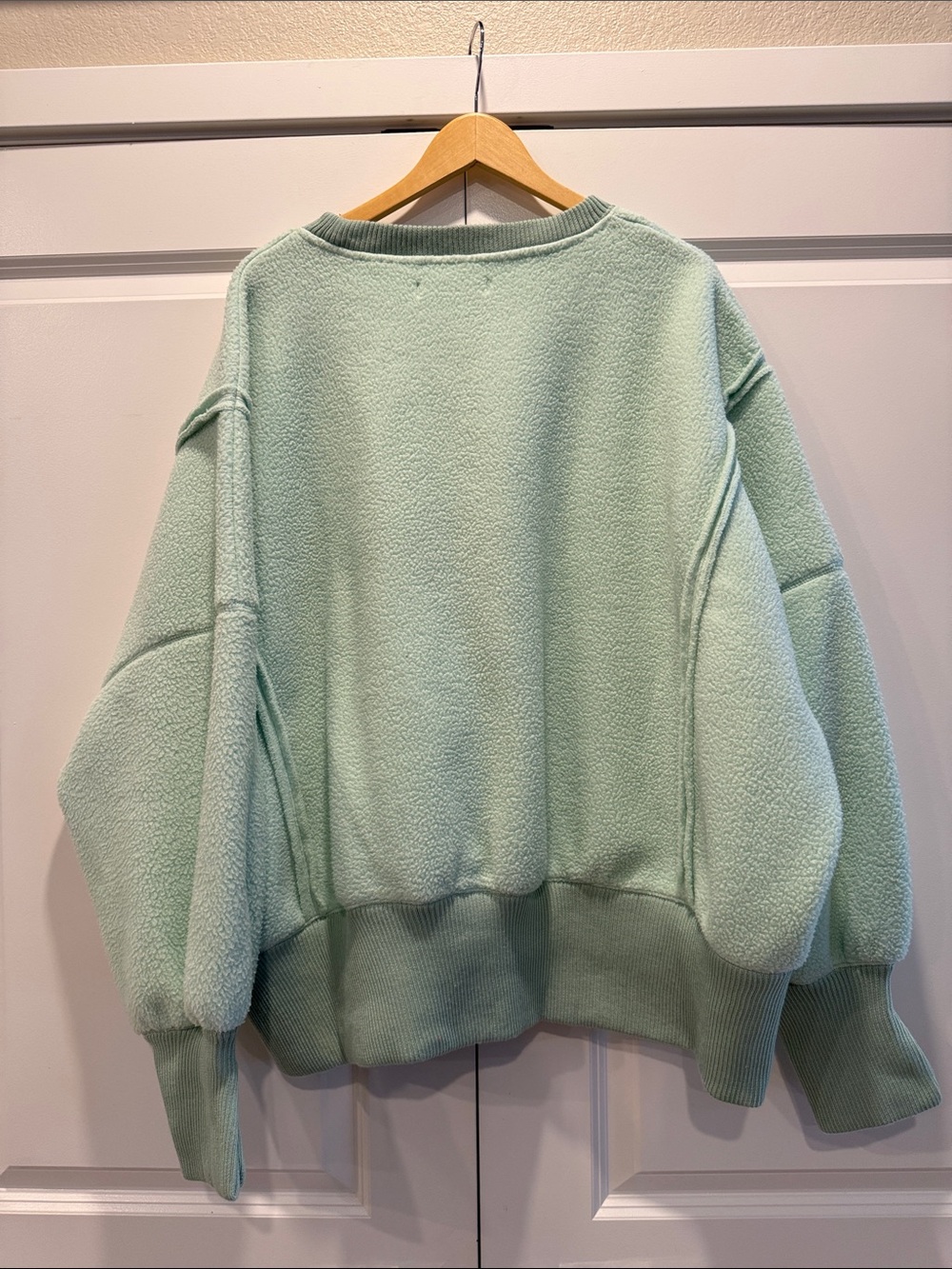 Free People cozy Camden fleece sweatshirt - Picture 6 of 8